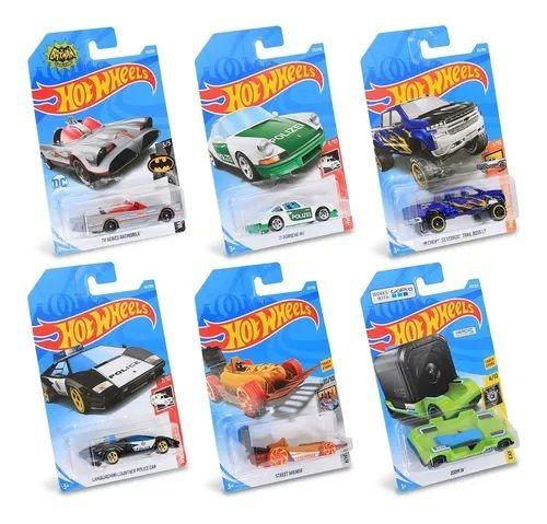 6 Carrinhos Hot Wheels Sortido 1/64 Mattel C4982 (6 Unidade